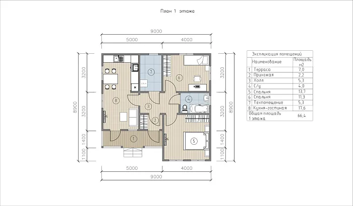 Жуар планировка