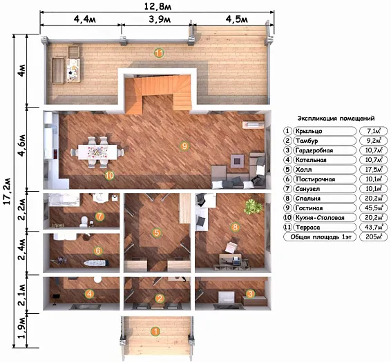  Подмосковье планировка