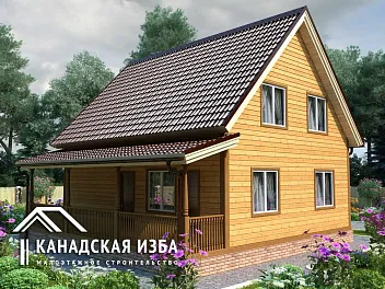 Дом <span></span> "Тайга" 9 на 9