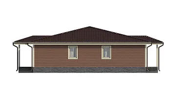 Дом Каркасный дом <span></span> "Харт" 13.6 на 9