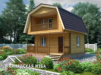 Дом <span></span> "Садовод 1" 6 на 6