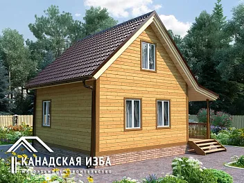 Дом <span></span> "Лесник" 6 на 8