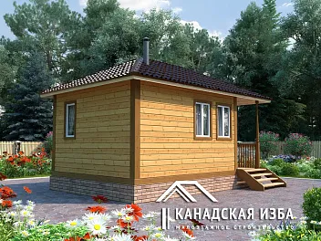 Дом Парная <span></span> "Мойдодыр" 4 на 6