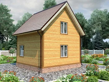 Дом <span></span> "Иртыш 2" 6 на 6