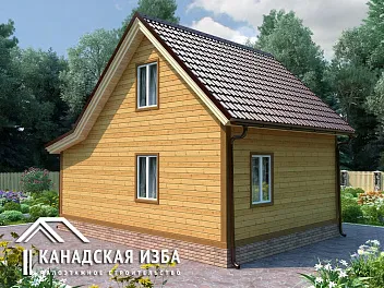 Дом <span></span> "Лесник" 6 на 8