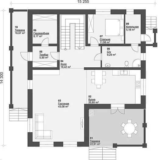  КД-002 планировка