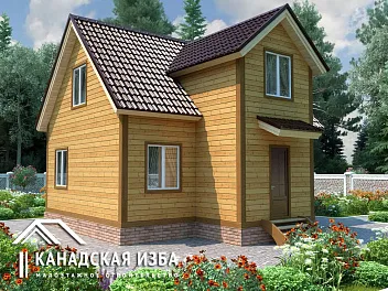 Дом <span></span> "Лукоморье" 8 на 8