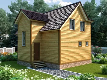 Дом <span></span> "Речной" 8.5 на 9