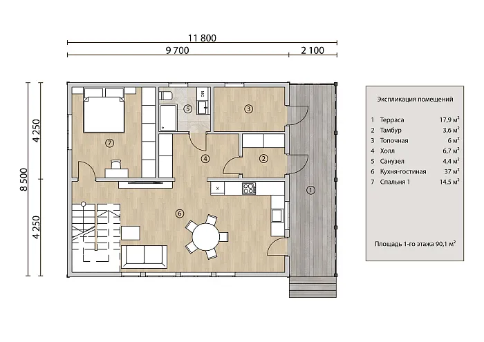 Неаполь планировка