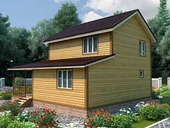 Дом <span></span> "Барский" 8.5 на 9.5