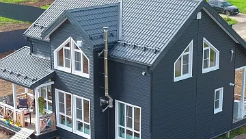 Построили дом по проекту Вент под ключ - Канадская Изба