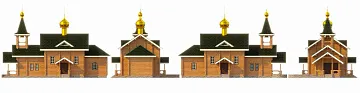 Дом <span>Проект церкви</span> "ЦЕРКОВЬ 2" 10.4 на 21.1
