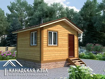Дом <span></span> "Банька" 4 на 4