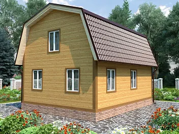 Дом <span></span> "Лама" 7 на 9