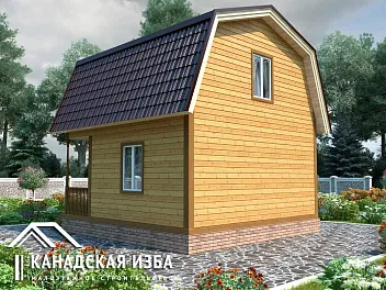 Дом <span></span> "Садовод 1" 6 на 6