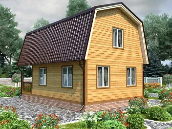 Дом <span></span> "Саратов" 6 на 9