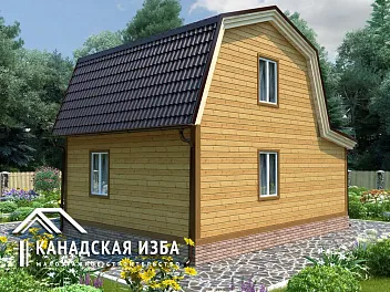 Дом <span></span> "Хутор" 6 на 8