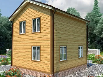 Дом <span></span> "Иркутск" 6 на 9