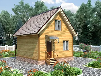 Дом <span></span> "Иртыш" 6 на 6