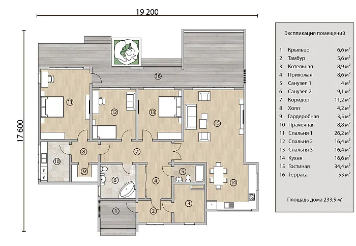 Серебряный бор планировка