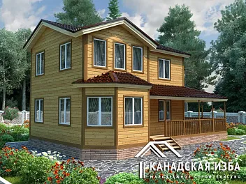 Дом <span></span> "Усадьба" 7 на 12