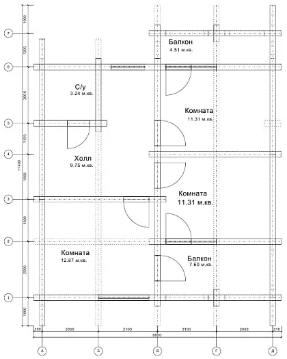 Геракл планировка