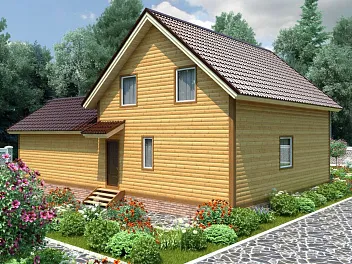 Дом <span></span> "Байкал" 9 на 14
