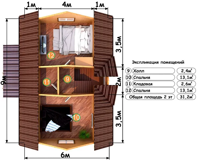  Имение планировка