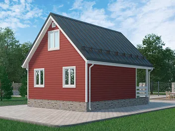 Дом  "Радуга" 6 на 8