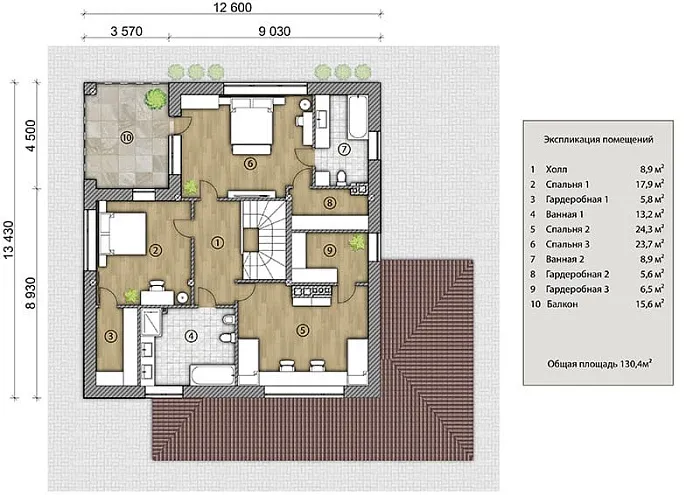 Раздолье планировка