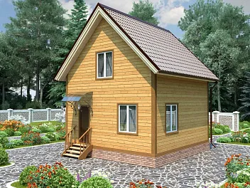 Дом <span></span> "Иртыш 2" 6 на 6