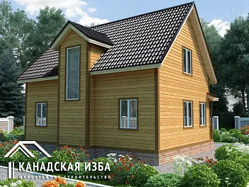 Дом <span></span> "Терем" 8.5 на 9