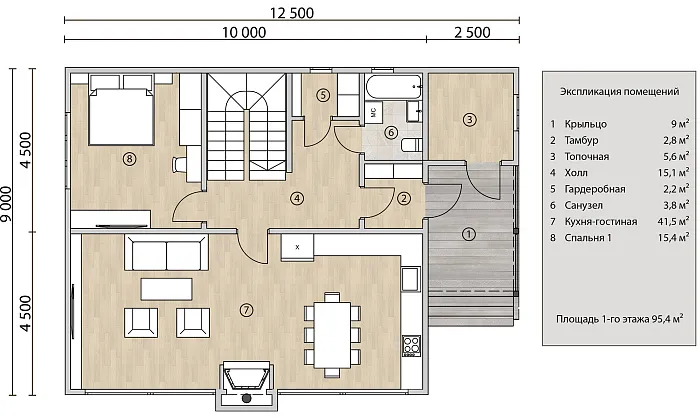 Баден планировка