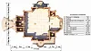 Проект церкви ЦЕРКОВЬ 1 планировка