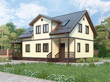 Дом Дом для зимнего проживания <span></span> "Севастополь 2" 7.5 на 12