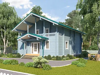Дом <span></span> "Лазурный" 12.2 на 11.8