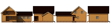 Дом Байкал 9 на 14