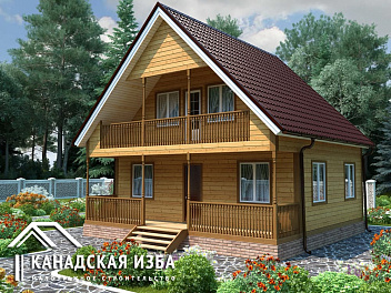 Дом Валдай 7.5 на 8